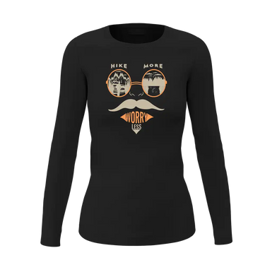Hike More Worry Less Long Sleeve Shirt